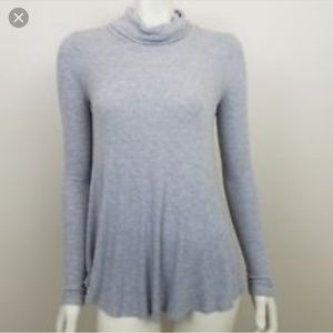 NWOT Ella Moss Mock Neck Knit Top